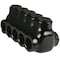 Asi Dual Sided Multi Tap Connector 6-3-0 AWG 5 Port 600 V Black AICD3-0-5 - alternate 3
